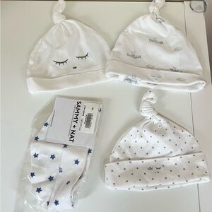 ❤️ Set of 4 baby hats